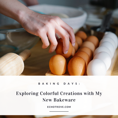 Baking Days: Exploring Colorful Creations with My New Bakeware