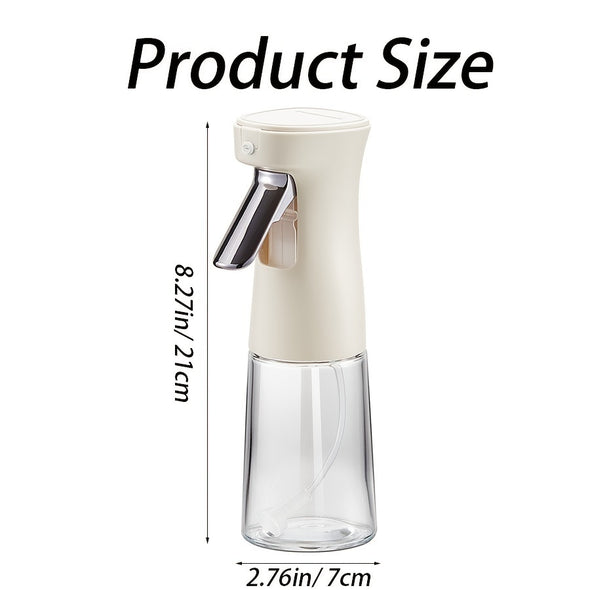 1pc Injector; Olive Oil Sprayer Bottle Spray; Glass Vinaigrette Sprayer Dispenser Bottle For Air Fryer; Cooking; Kitchen; Salad; Bake Frying; Grilling; Frying