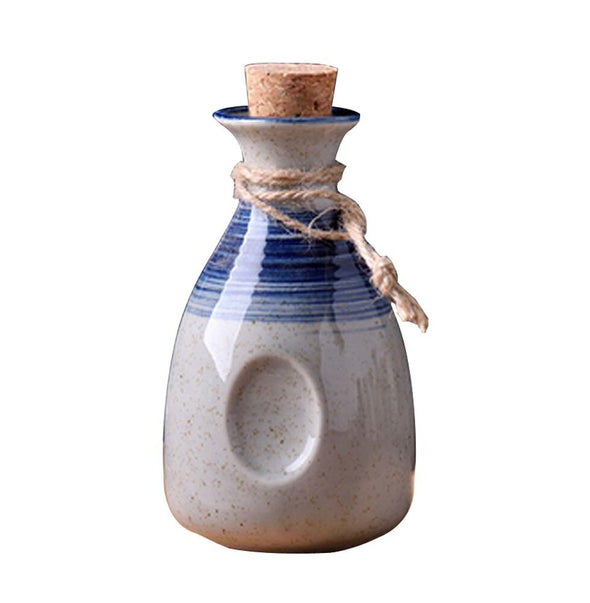 Ceramic Japanese Sake Pot Porcelain Sake Bottle Traditional Liquor Wine Jug #30