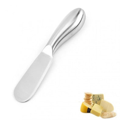 1pc Stainless Steel Butter Knife Spreader; Kitchen Baking Tool With Dual-Purpose Cream And Cheese Function; Ideal For Home And Professional Use; Kitchen Utensil